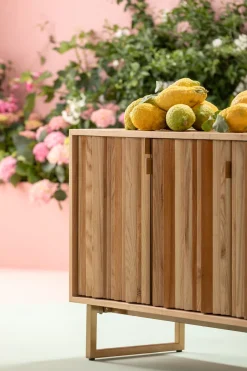 KARE Sideboard Concertina Natur 186x74cm