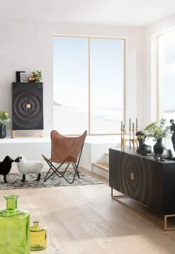 KARE Sideboard Madeira Dunkel 177x75cm