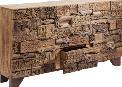 KARE Sideboard Shanti Surprise Puzzle Nature