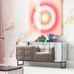 KARE Sideboard Soran Schwarz 160x45cm