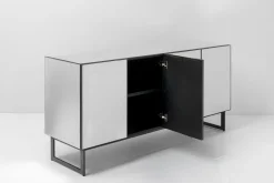 KARE Sideboard Soran Schwarz 160x45cm