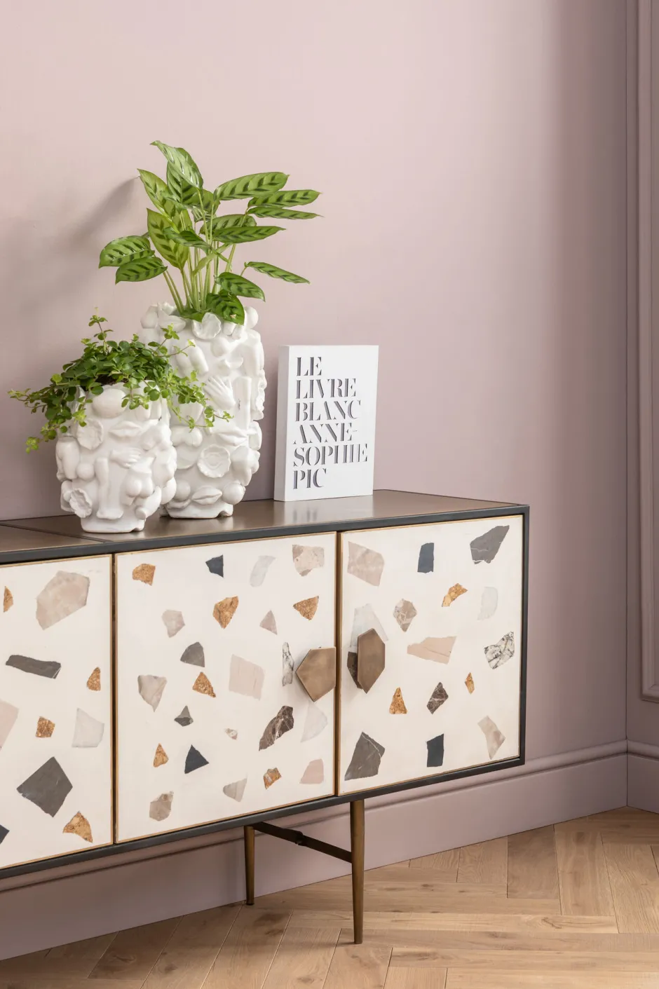 KARE Sideboard Terrazzo 183x77cm