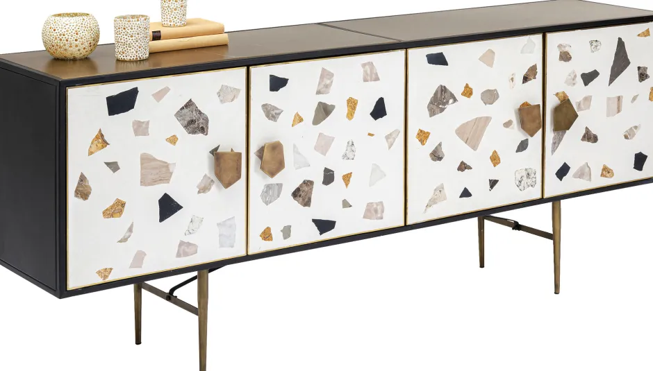 KARE Sideboard Terrazzo 183x77cm