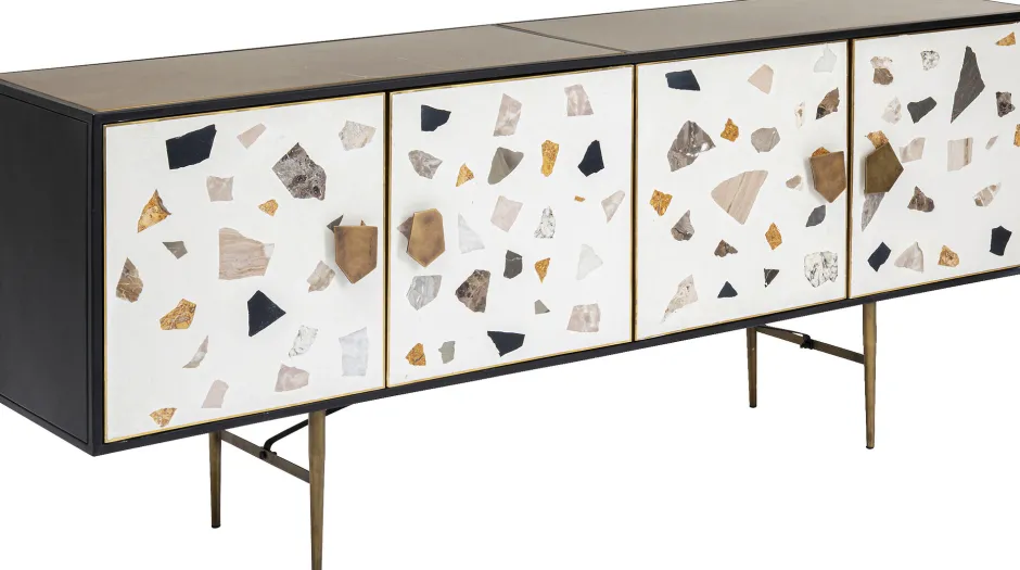 KARE Sideboard Terrazzo 183x77cm