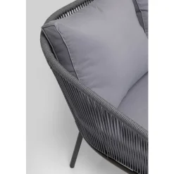 KARE Sitzgruppe Elba Grau Quattro(4/tlg.)