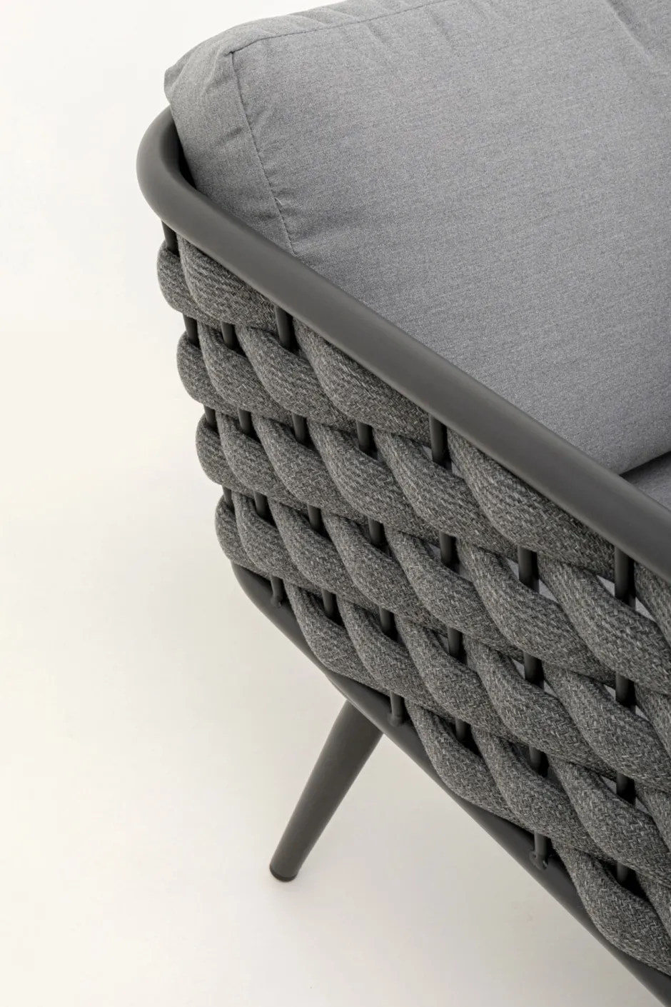 KARE Sitzgruppe Rimini Anthracit (4/tlg.)