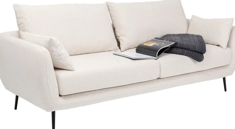 KARE Sofa Amalfi 2-Sitzer Creme 219cm