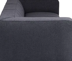 KARE Sofa Cubetto 3-Sitzer Dunkelgrau 220cm
