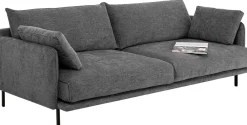 KARE Sofa Edna 3-Sitzer Grau_245cm