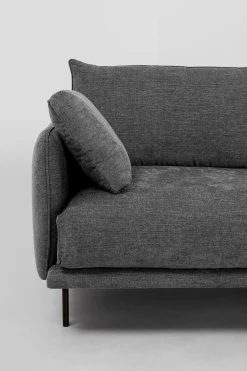 KARE Sofa Edna 3-Sitzer Grau_245cm