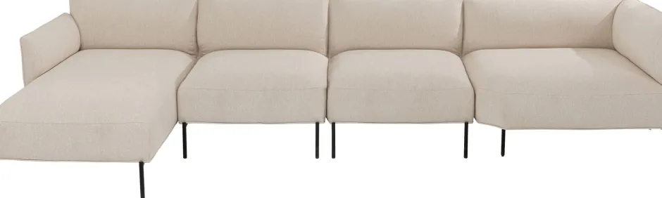 KARE Sofa Element Chiara Creme 76cm