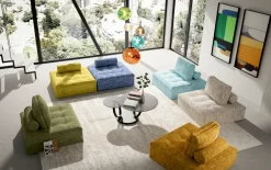 KARE Sofa Element Portofino Gelb