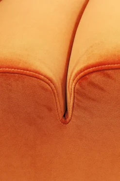 KARE Sofa Element Wave Orange