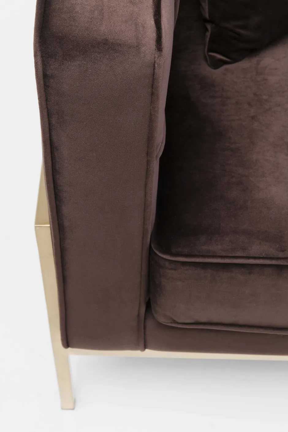 KARE Sofa Loft 3-Sitzer Braun