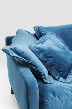 KARE Sofa Lullaby 3-Sitzer Petrol