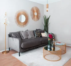 KARE Sofa Lullaby 2-Sitzer Taupe