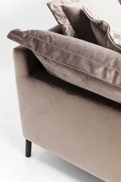 KARE Sofa Lullaby 3-Sitzer Taupe