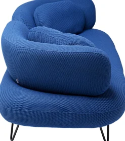 KARE Sofa Peppo 2-Sitzer Blau 182cm