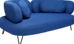 KARE Sofa Peppo 2-Sitzer Blau 182cm