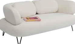 KARE Sofa Peppo 2-Sitzer Weiß 182cm