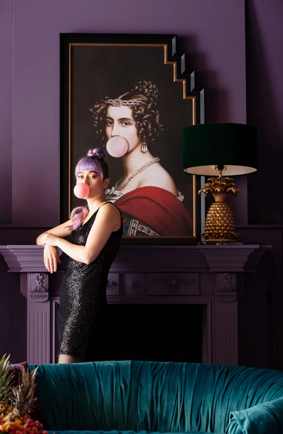 KARE Sofa Perugia 2-Sitzer Smaragd 195cm