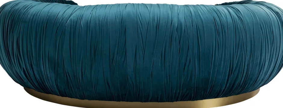 KARE Sofa Perugia 2-Sitzer Smaragd 195cm