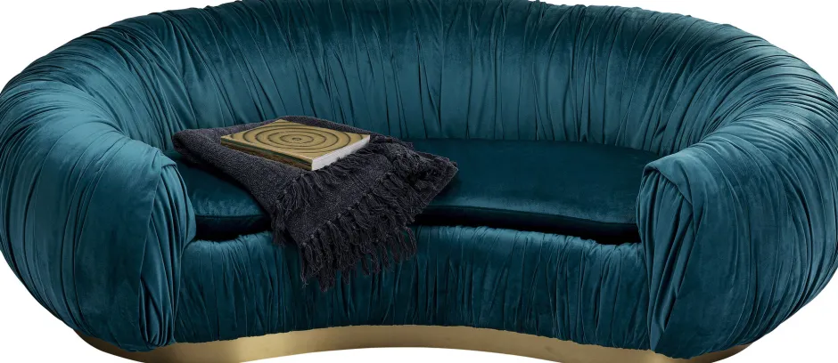 KARE Sofa Perugia 2-Sitzer Smaragd 195cm