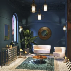 KARE Sofa Sandwich 2-Sitzer Creme 125cm