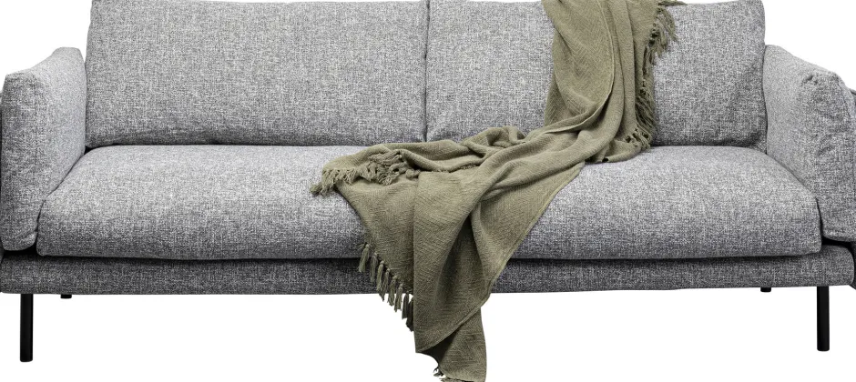 KARE Sofa 2-Sitzer Pola Grau 230cm
