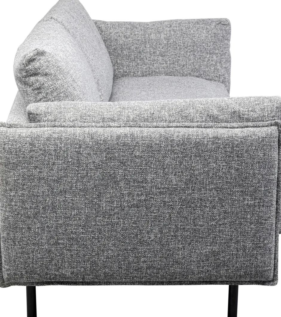 KARE Sofa 2-Sitzer Pola Grau 230cm