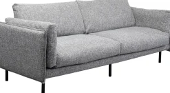 KARE Sofa 2-Sitzer Pola Grau 230cm