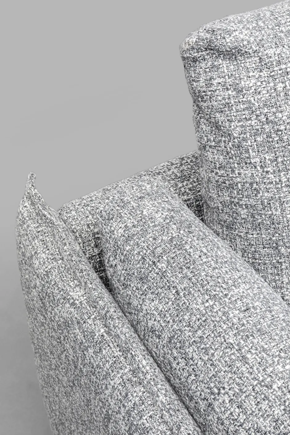 KARE Sofa 2-Sitzer Pola Grau 230cm