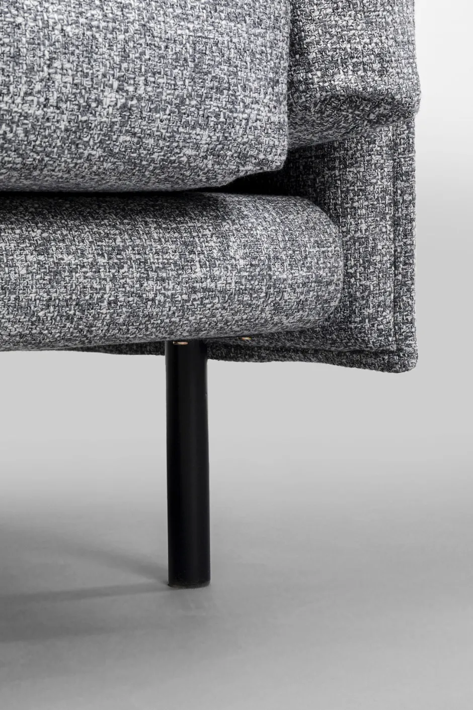 KARE Sofa 2-Sitzer Pola Grau 230cm