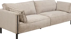 KARE Sofa 3-Sitzer Victor Grau 233cm