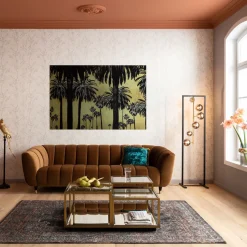 KARE Sofa Spectra Samt Amber 3-Sitzer 245cm