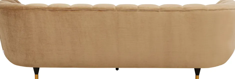 KARE Sofa Spectra Samt Amber 3-Sitzer 245cm