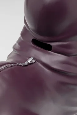 KARE Spardose Fetish Bunny Standing Burgund