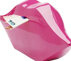 KARE Spardose Lips Pink 13cm