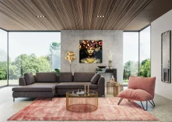 KARE Spiegel Betsy Frame Rectangular Metal 55x165cm