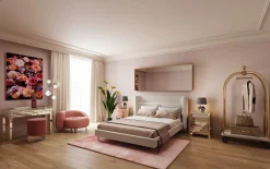 KARE Spiegel Curve MO Brass 70x200cm