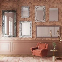 KARE Spiegel Frame Eve Silver 180x90cm