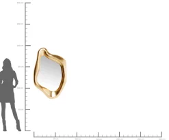 KARE Spiegel Hologram Gold 119x76cm