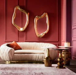 KARE Spiegel Hologram Gold 117x68cm