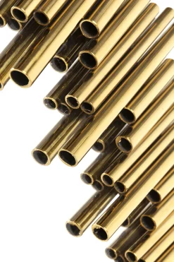 KARE Spiegel Solare Gold Ø132cm