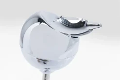 KARE Standaschenbecher Spheric Edelstahl poliert