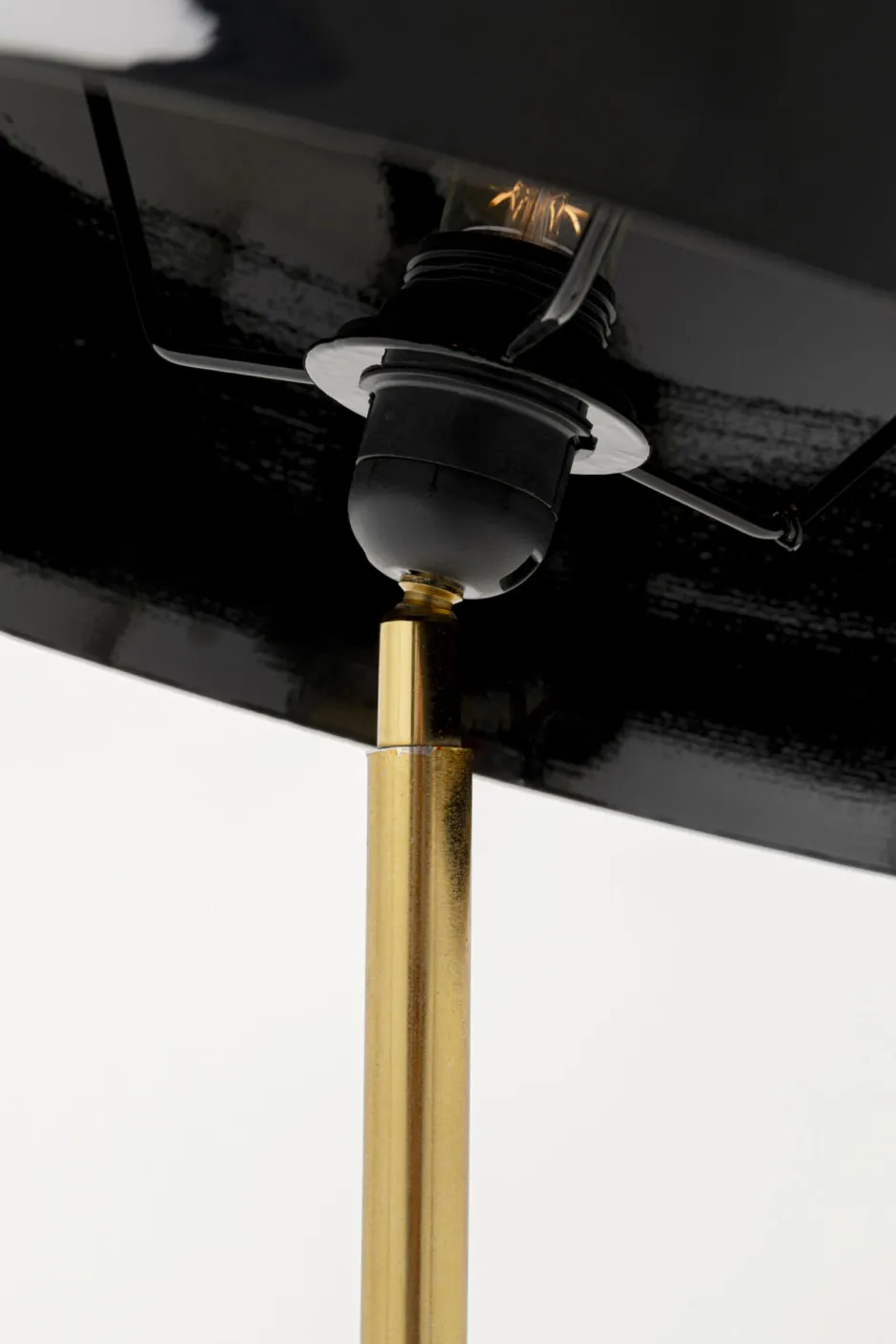 KARE Stehlampe Loungy Schwarz 160cm