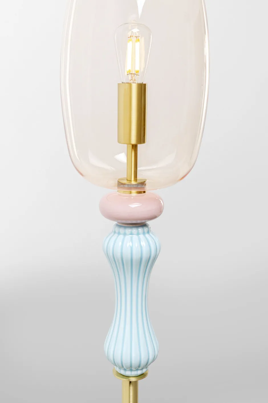 KARE Stehleuchte Allegra Gold 165cm