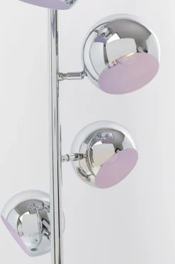 KARE Stehleuchte Calotta Chrome 5er
