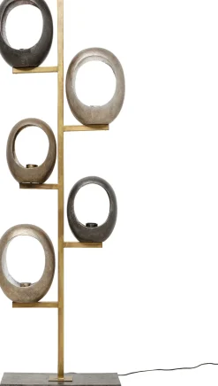 KARE Stehleuchte Five Loops 173cm