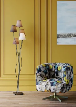 KARE Stehleuchte Flexible Mocca Cinque